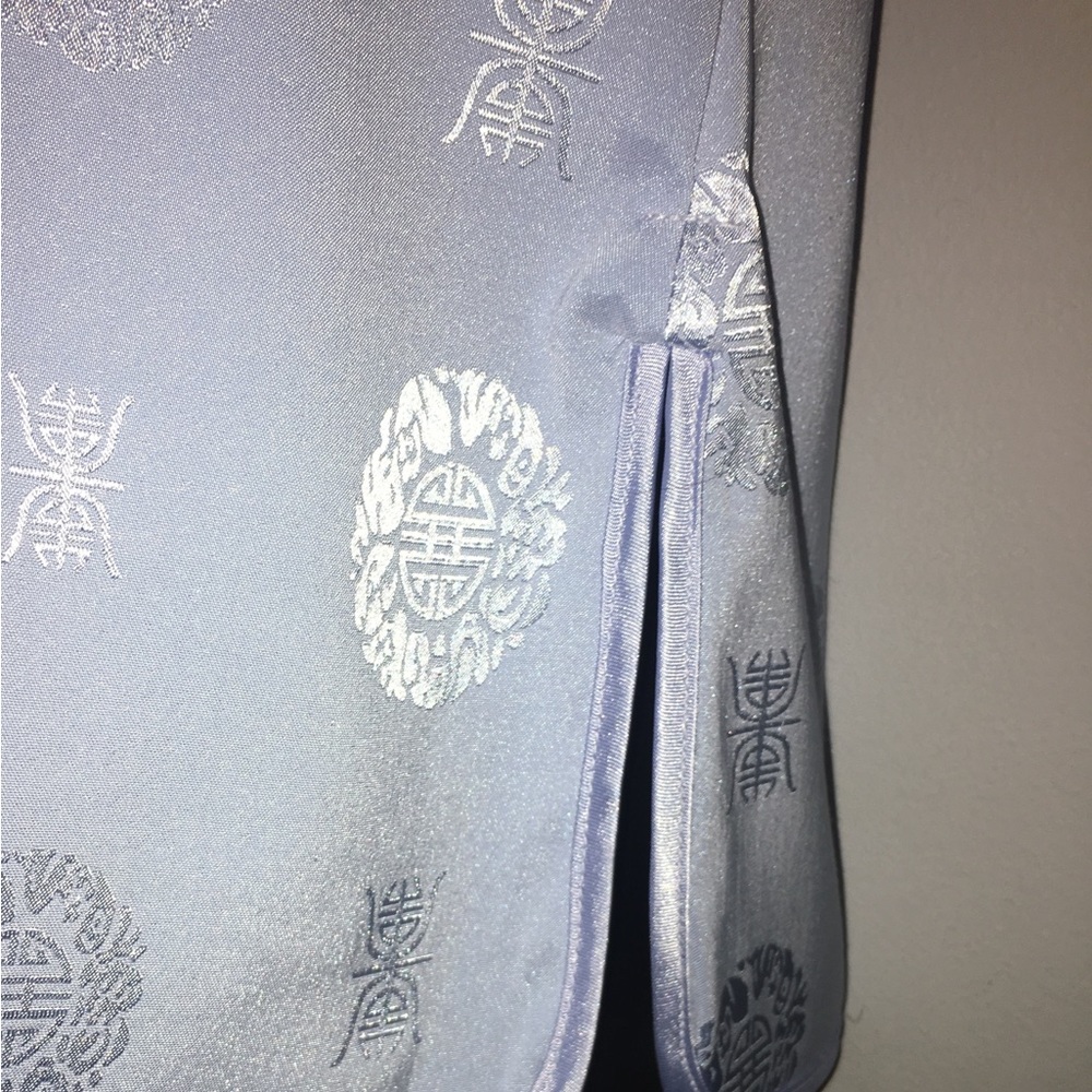 Silk Chinese Tea Time Top - Picture 4 of 8